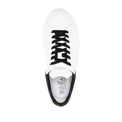 Hogan H-stripes Low-top Sneakers In White