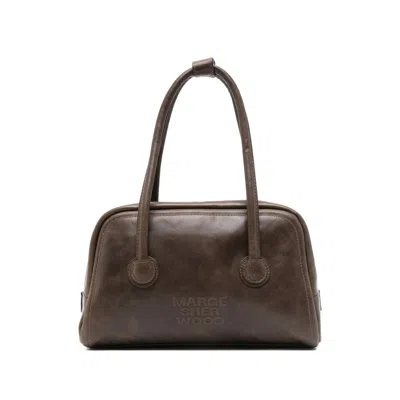 Margesherwood Top-handle Leather Tote Bag In Brown