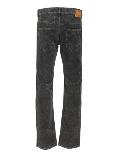 Isabel Marant Lewys 5 Pocket Denim Trousers Black In Black