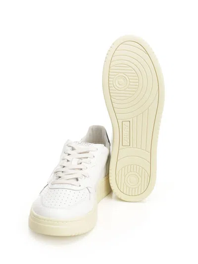 Autry White Sneakers With Smooth Leather Upper In White
