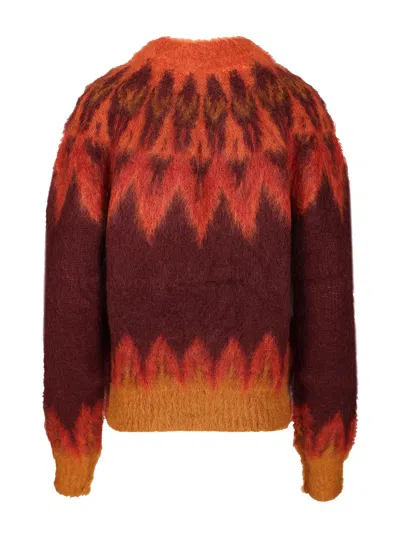 Isabel Marant Étoile Sweater Isabel Marant Etoile Woman Color Burgundy In Multi