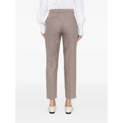 Peserico Neutral Pants In Neutral