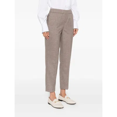 Peserico Neutral Pants In Neutral