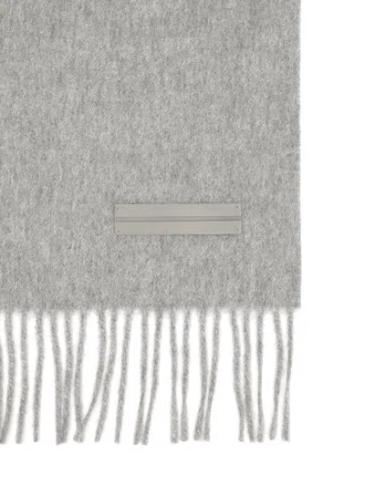 Ermenegildo Zegna Oasi Cashmere Scarf Scarves And Foulards Grey