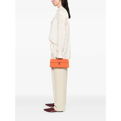 Savette Orange Tote Bags