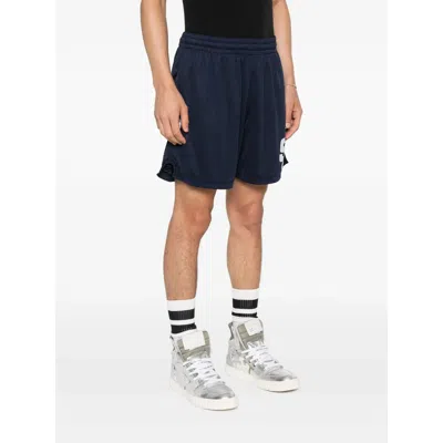 Summer Games Logo-print Mesh Shorts In Blue