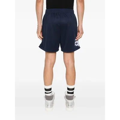 Summer Games Logo-print Mesh Shorts In Blue