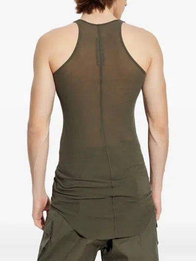 Rick Owens Ribbed Racerback Tank Top