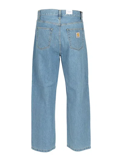 Carhartt Wip Landon Jeans With A Wide-leg Cut In Blue