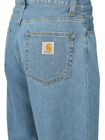 Carhartt Wip Landon Jeans With A Wide-leg Cut In Blue