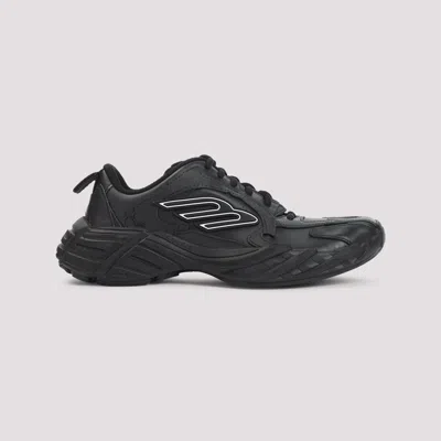 Balenciaga Monday Leather And Fabric Low-top Sneakers In Multi