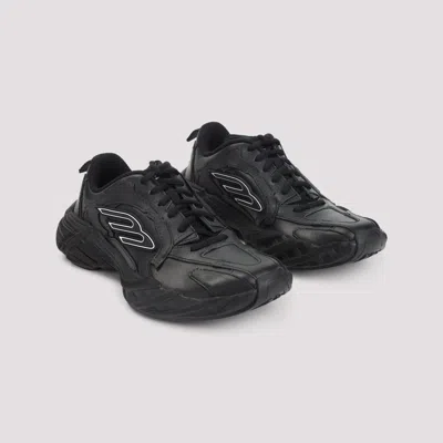 Balenciaga Monday Leather And Fabric Low-top Sneakers In Multi