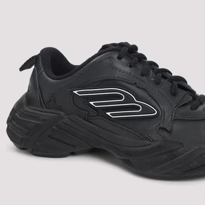 Balenciaga Monday Leather And Fabric Low-top Sneakers In Multi