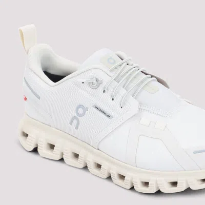 On Pearl Cream White Textile Cloud 6 Wp Sneakers In White