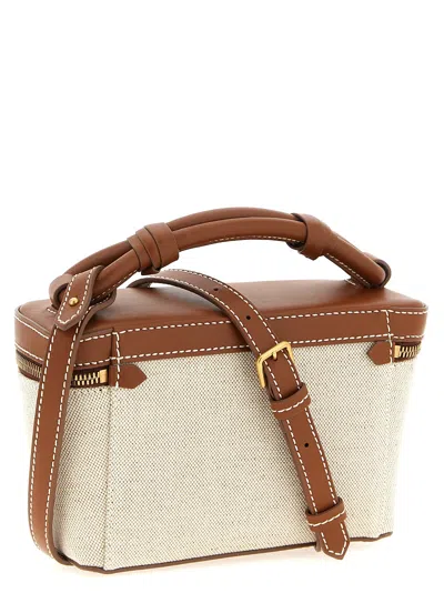 Balmain Trousse B-army Crossbody Bags Beige