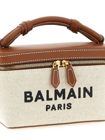Balmain Trousse B-army Crossbody Bags Beige