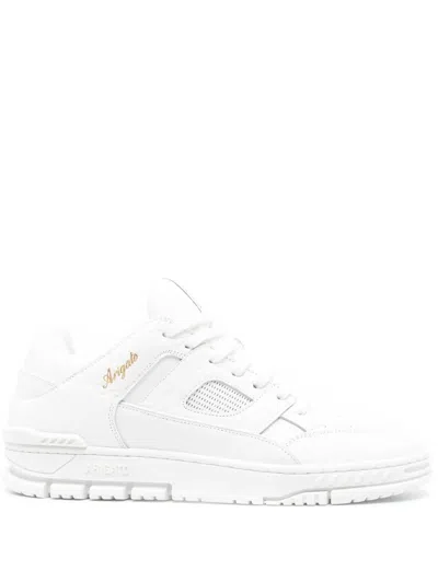 Axel Arigato Low-top White Sneakers With Perforated Detailing In White