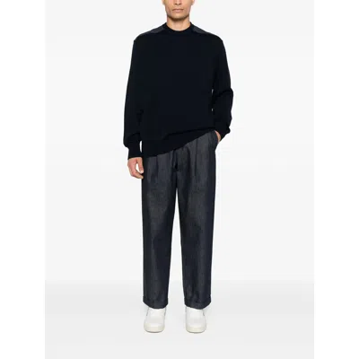 Paul & Shark Wool Shoulder-patch Jumper