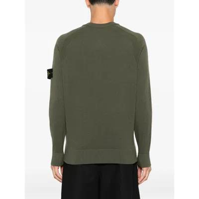 Stone Island Wool Crewneck Sweater