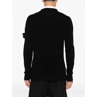 Stone Island 5100045 Light Rws Geelong Wool In Black