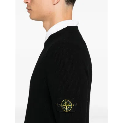 Stone Island 5100045 Light Rws Geelong Wool In Black