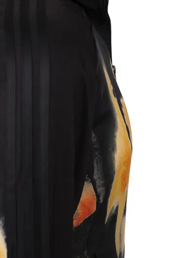 Y-3 Aop Track Top 3-stripes Sweatshirts Multicolor In Black