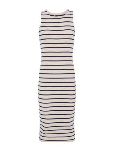 L Agence Nura Midi Tank Dress