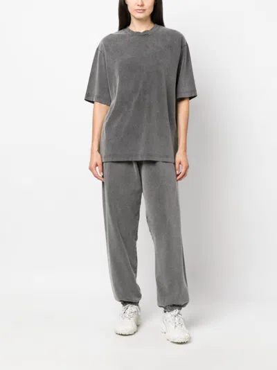 Acne Studios Short-sleeved T-shirt In Gray