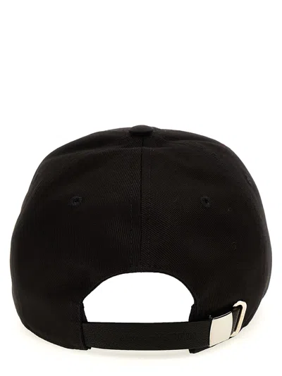 Alexander Mcqueen 'varsity Skull' Cap In Black