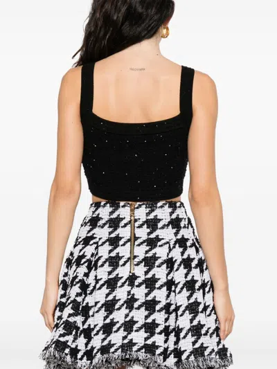 Balmain Black Tops - Vests & Tank Tops Women In Black