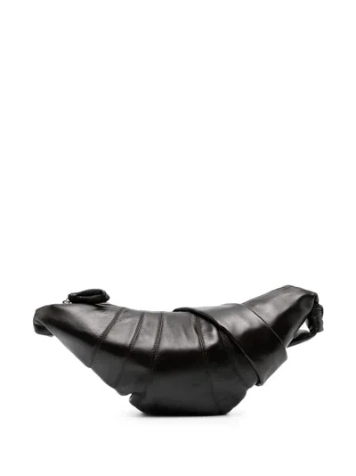 Lemaire Medium Croissant Bag In Brown