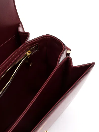 Celine Women Classique Triomphe Leather Crossbody Bag In Multi