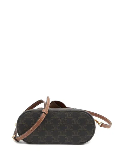 Celine Women Honorine Teen Triomphe Canvas Handbag In Multi