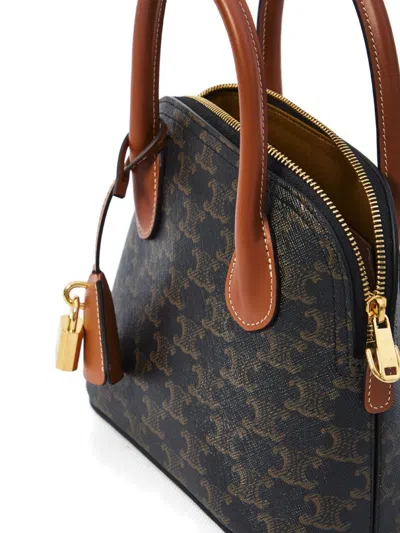 Celine Women Honorine Teen Triomphe Canvas Handbag In Multi