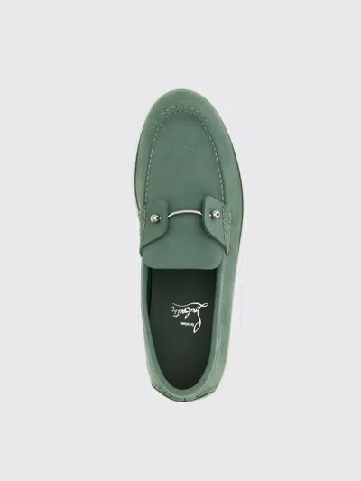 Christian Louboutin Boat Round Toe Loafers With Metal Hardware In Multi