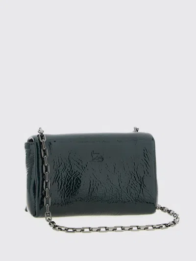 Christian Louboutin Loubi54 Patent Crossbody In Green