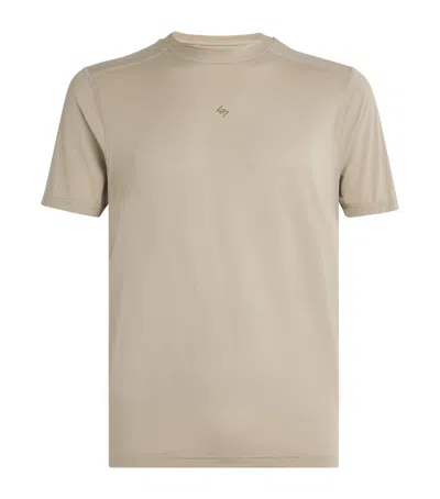 Represent 247 247 Contour Run T-shirt In Gray