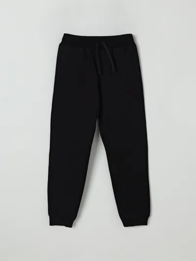 Dolce & Gabbana Cotton Sweatpants In Black