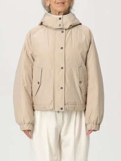 大衣 BRUNELLO CUCINELLI 女士 颜色 米色