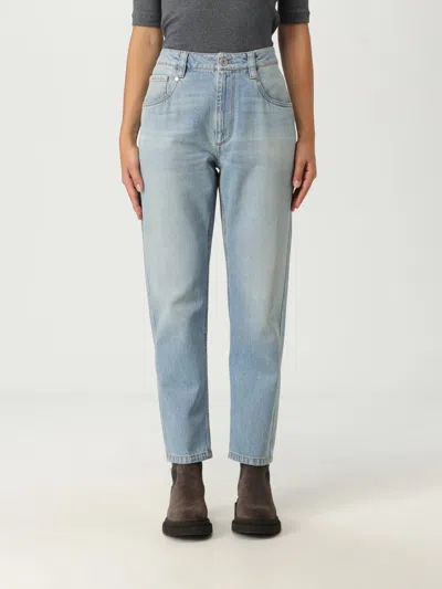 Brunello Cucinelli Straight Jeans In Blue
