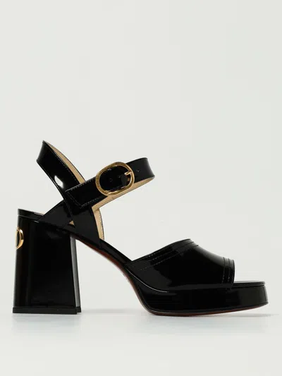 Valentino Fawcette Platform Sandal In Black