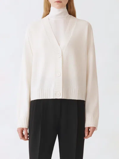 Fabiana Filippi V-neck Sweater In Neutral