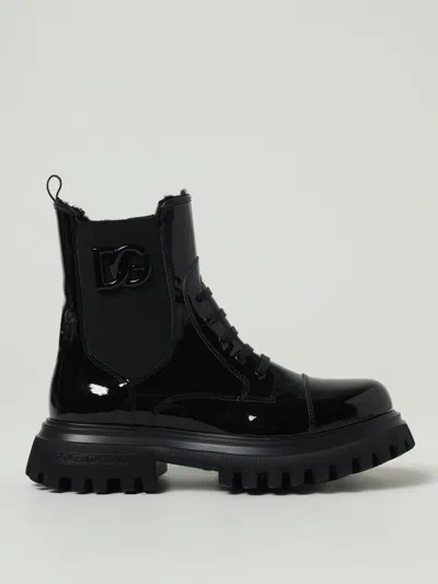 鞋履 DOLCE & GABBANA 儿童 颜色 黑色