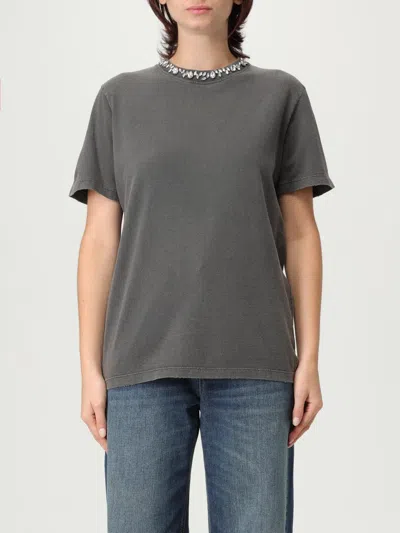 Golden Goose Grey Cotton Clothing T-shirts And Polos In Gray