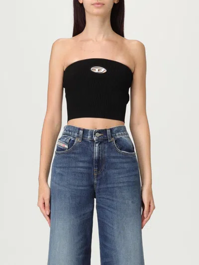 Diesel Clarksvillex Sleeveless Top In Black