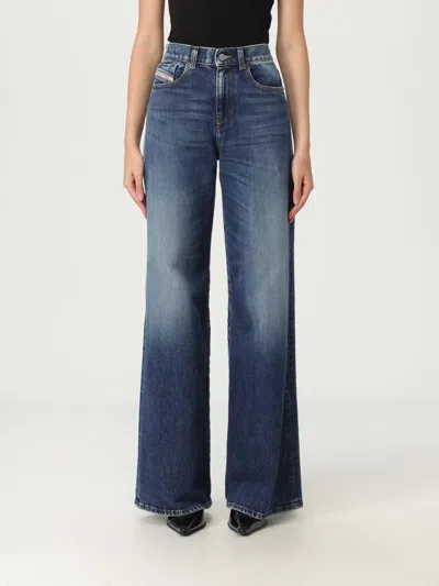 Diesel Jeans  Woman Color Denim In Blue