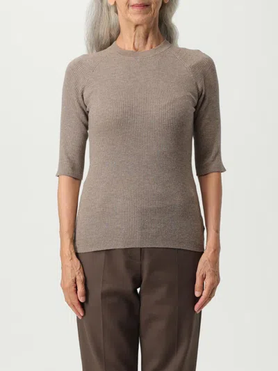 Brunello Cucinelli Sweater  Woman Color Brown In Brown