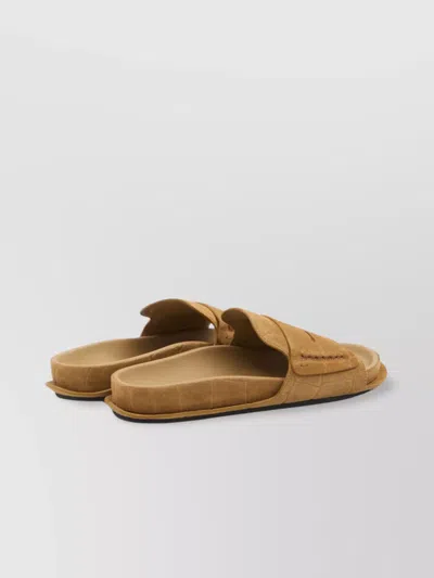 Jacquemus Woman Sandals Tan Size 8 Leather In Brown