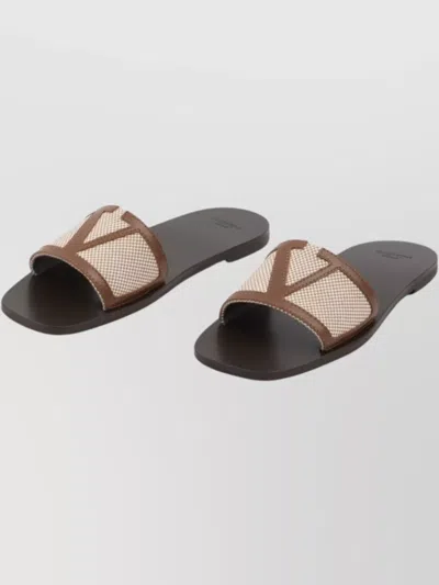 Valentino Viva Superstar Slides In Brown