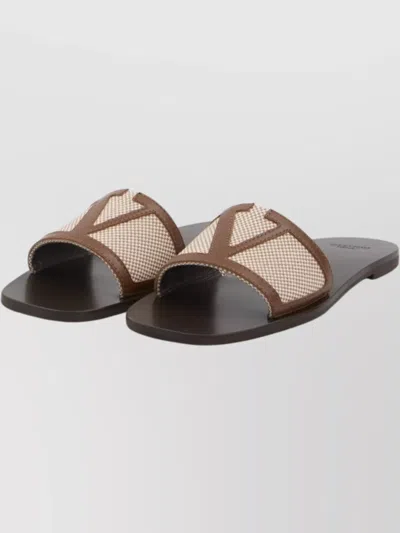 Valentino Viva Superstar Slides In Brown